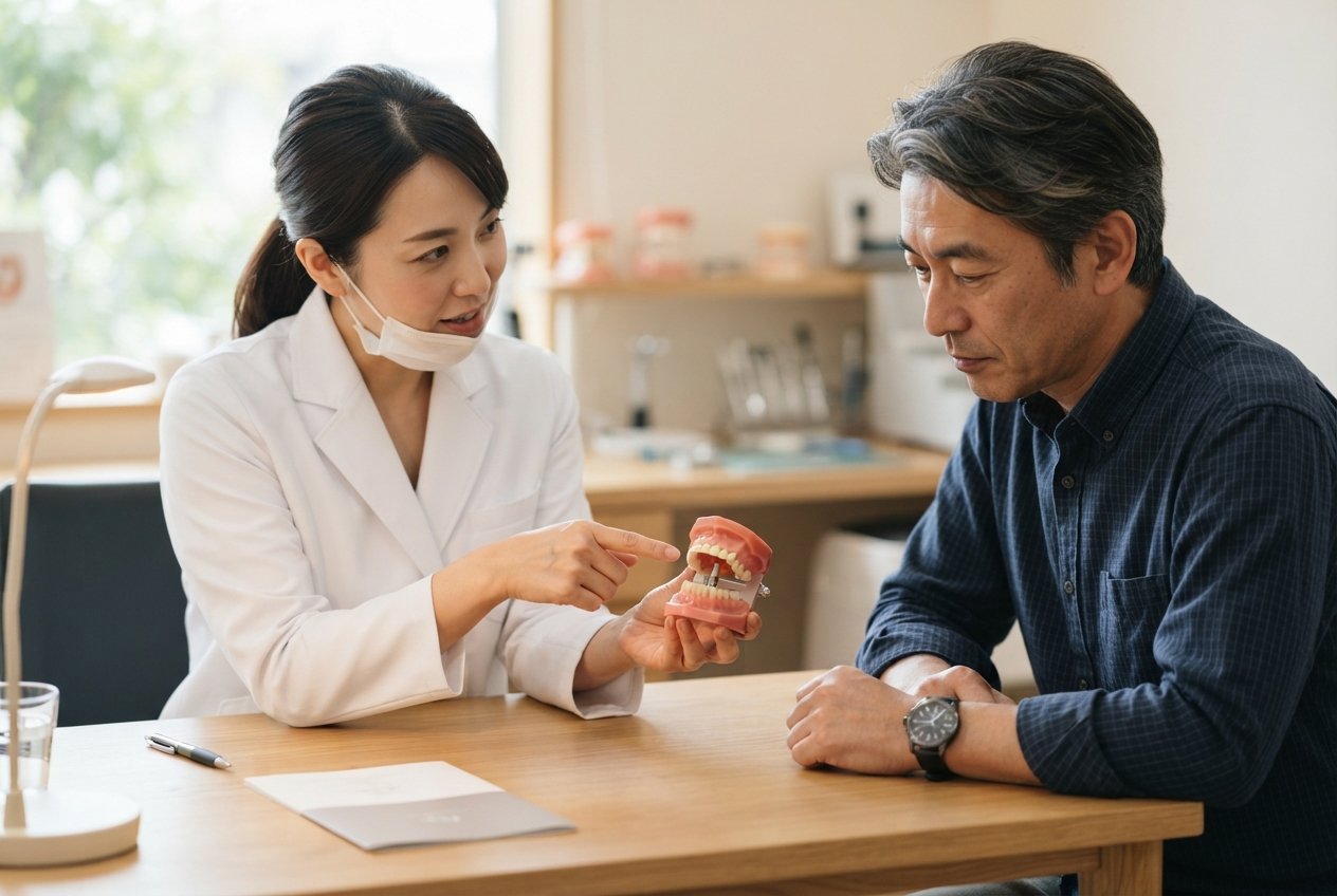 ホワイトニング虫歯のイメージ